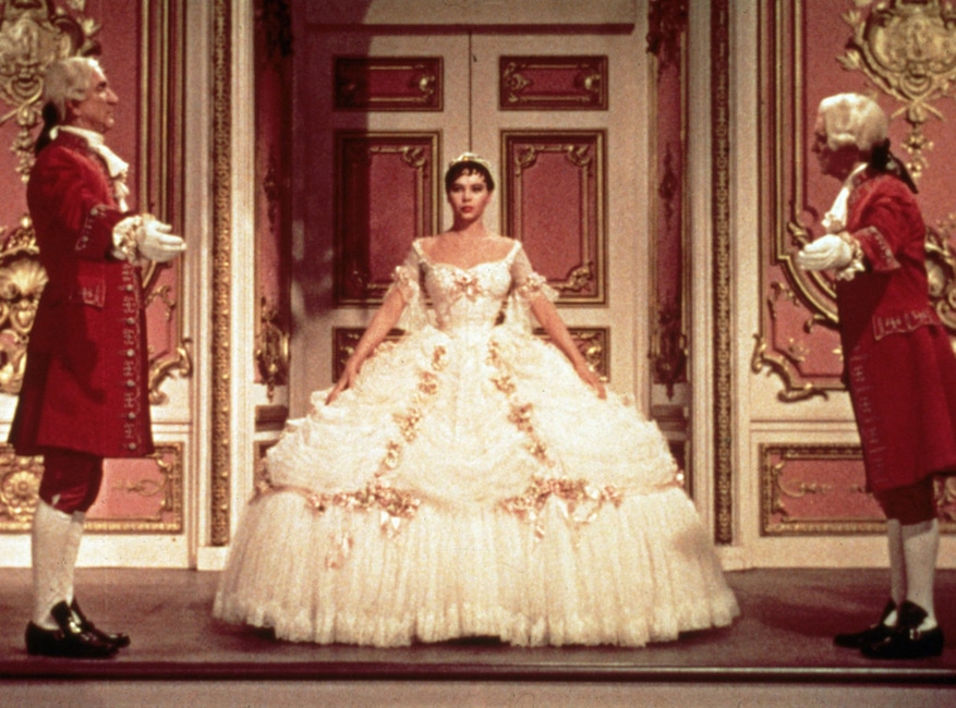 Cendrillon, Leslie Caron, la pantoufle de verre